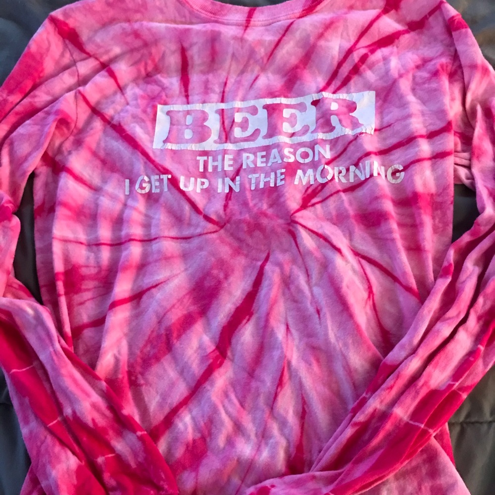 Long sleeve beer tshirt